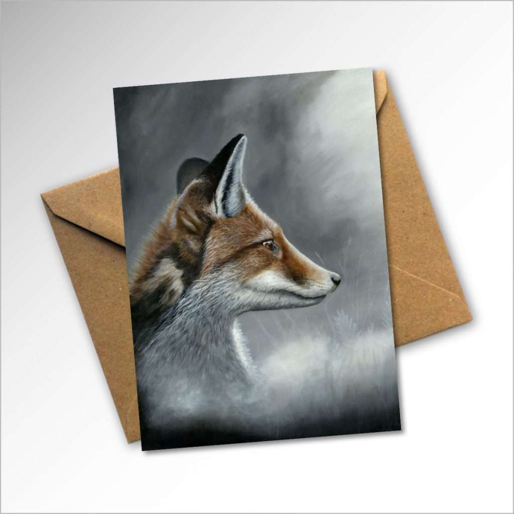 'Thoughtful' card and envelope