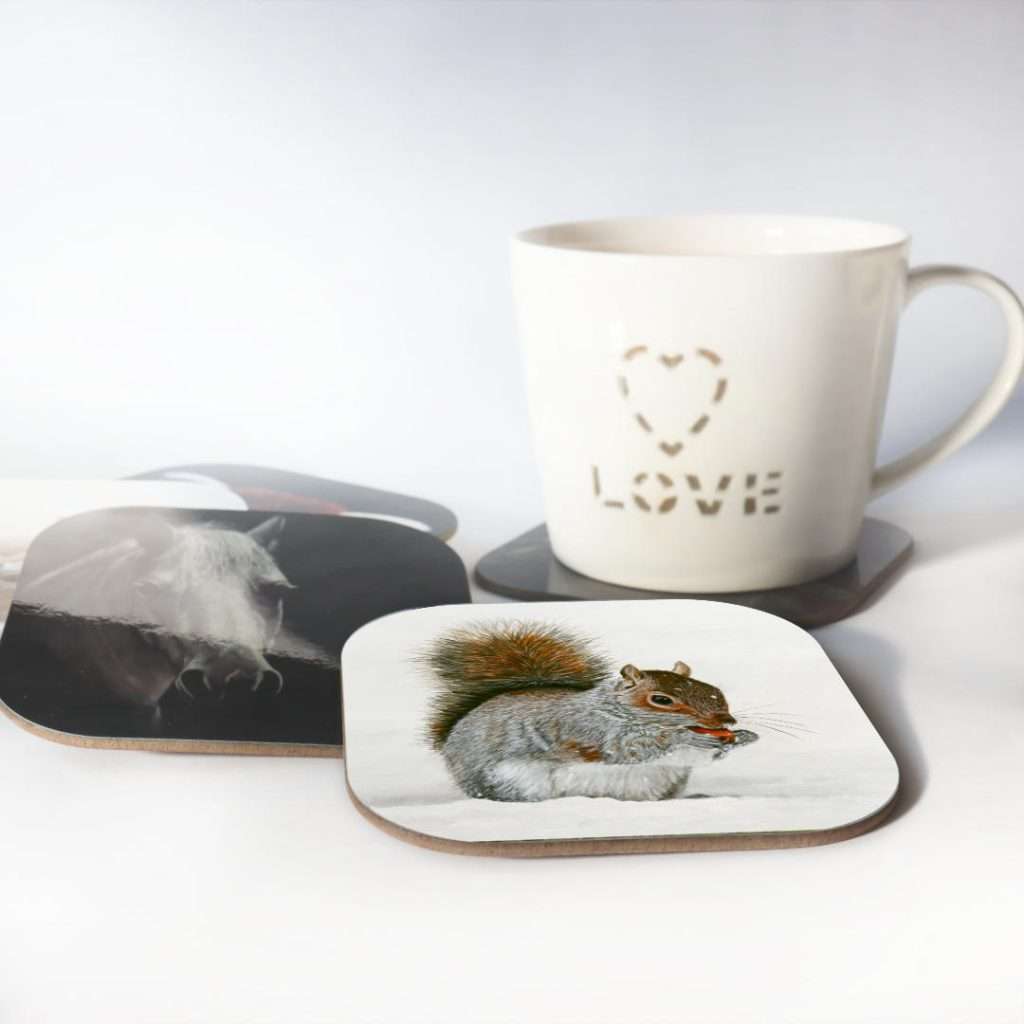 Winter feast coaster