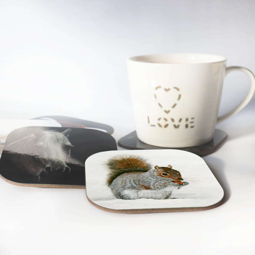 Winter feast coaster