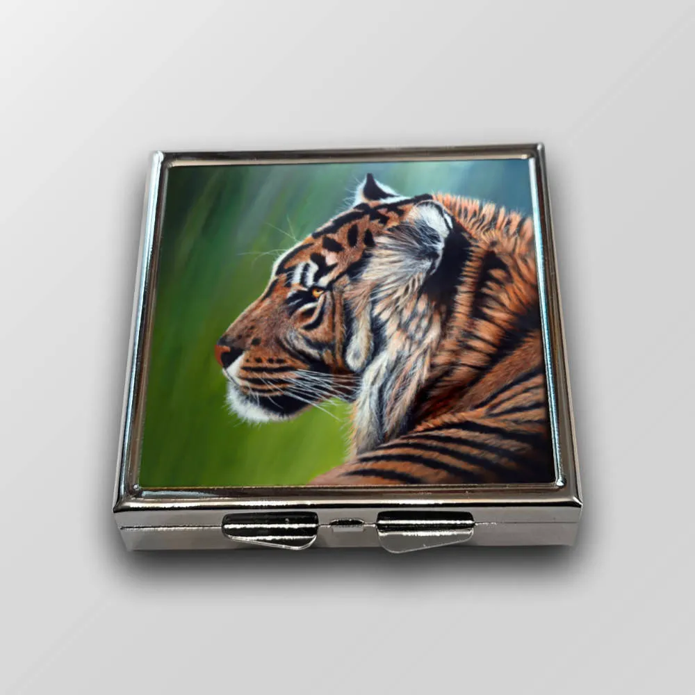 pill box -Resting Tiger image