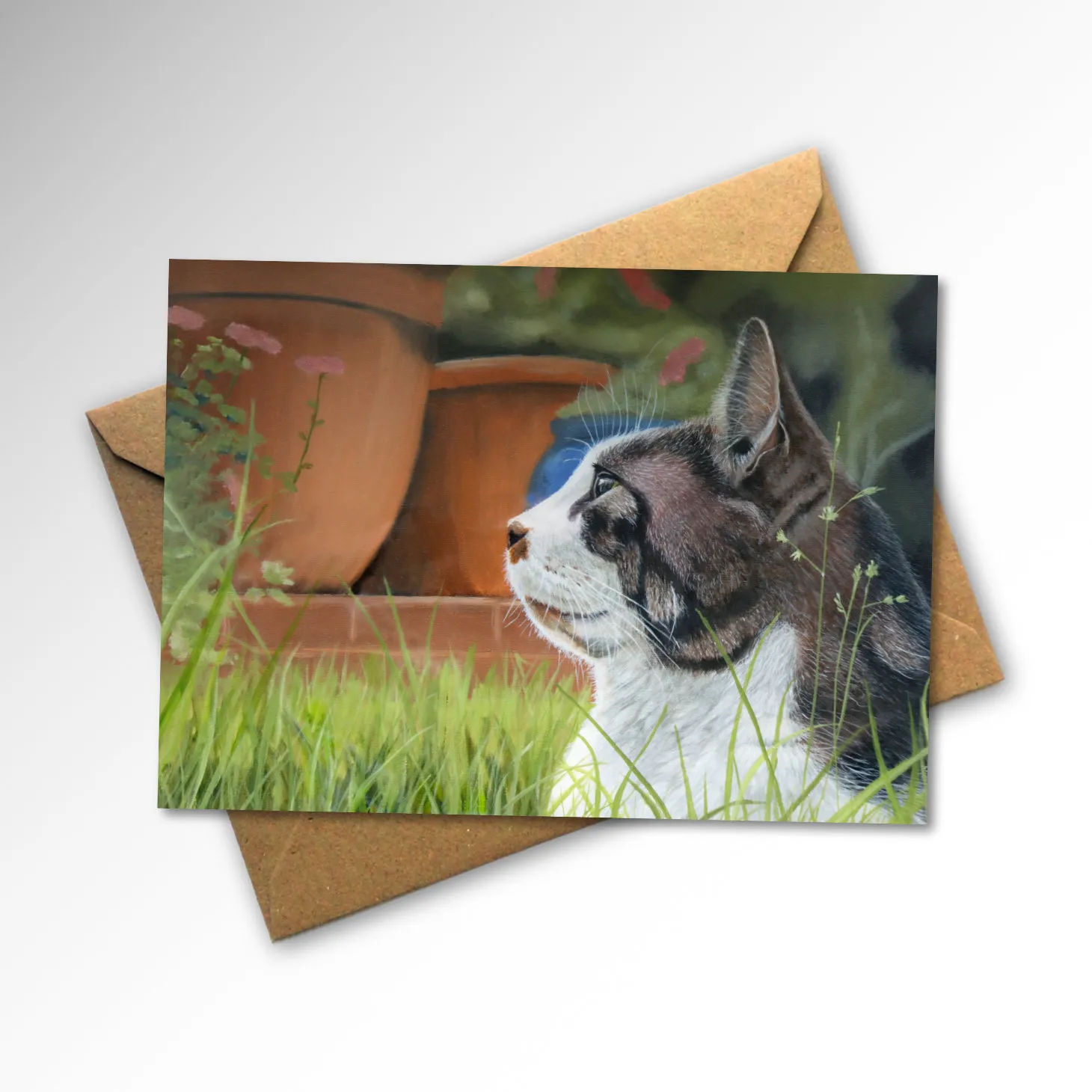 'Kody' card and envelope