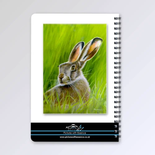 Spring Hare A5 notebook